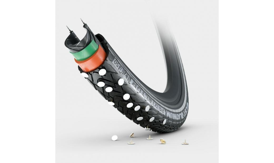 Cykeldäck CST Platinum Protector Dual EPS + LDP 47-622 (700 x 45C / 28 x 1.75) reflex svart/svart