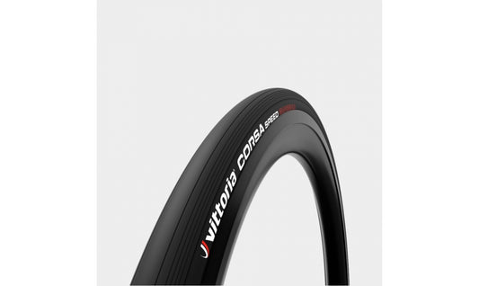 Cykeldäck Vittoria Corsa Speed Tubeless TLR G2 25-622 (700 x 25C / 28 x 1.00) vikbart svart/svart