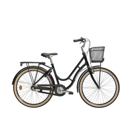 Damcykel Monark Karin 26" 3-Växlar Svart
