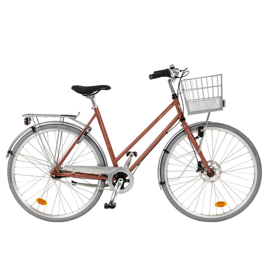 Damcykel Skeppshult Favorit 7-växlar Bränd Jord