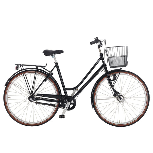 Damcykel Skeppshult Nova 3-Växlad Spegelsvart