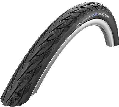 Cykeldäck Schwalbe Delta Cruiser K-Guard SBC 32-622 (28 x 1.25") svart/reflex