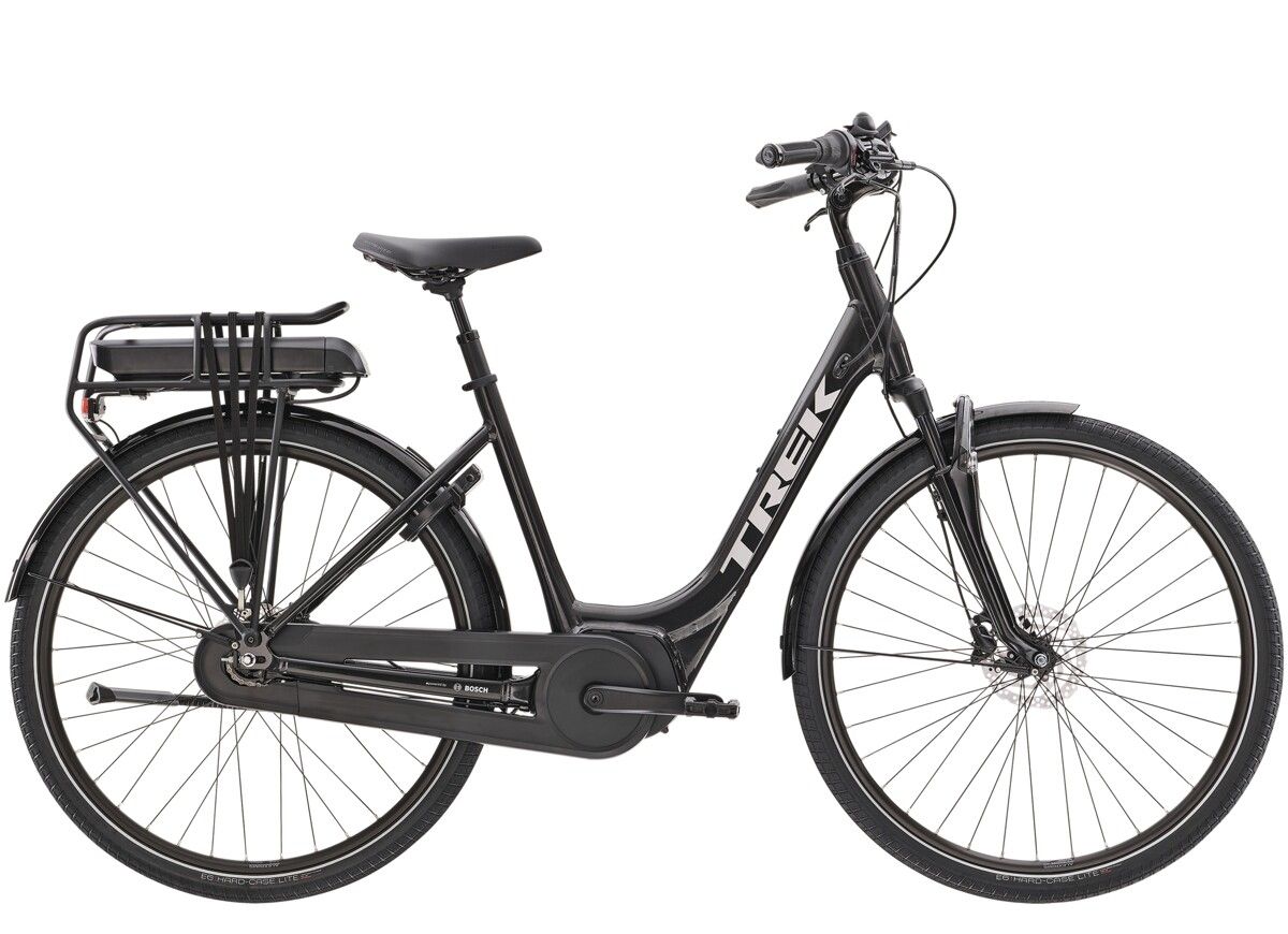 Elcykel Trek District+ 4 Lowstep 400Wh black