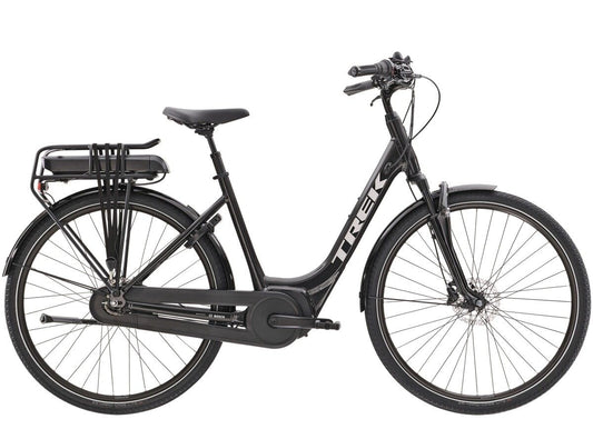 Elcykel Trek District+ 4 Lowstep 400Wh black