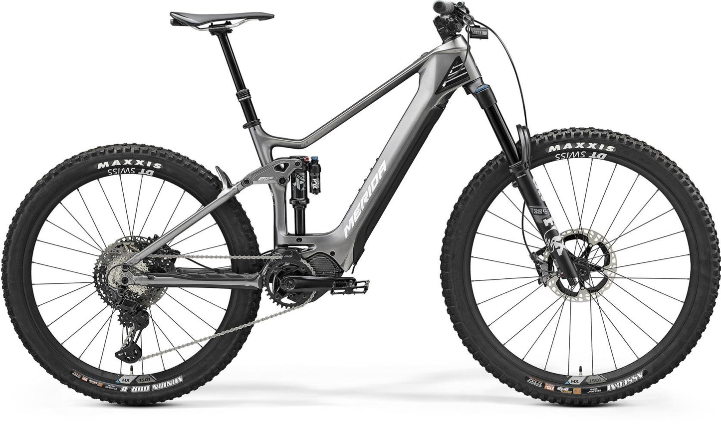 El MTB Merida eONE-SIXTY 9000 Grå