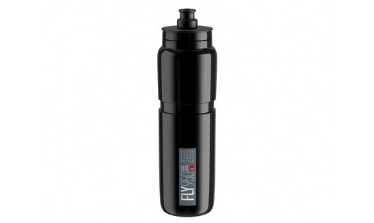 Flaska Elite FLY MTB Svart/Grå 950ml