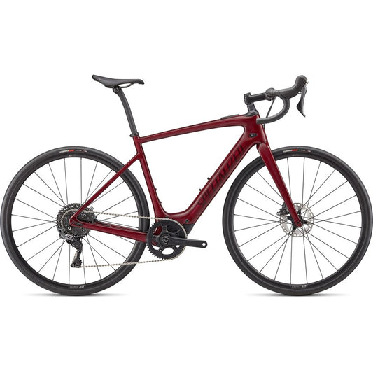 Elcykel Creo SL Comp Carbon Maroon/Red Tint