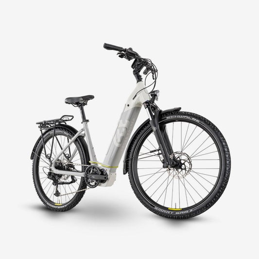 Elcykel Husqvarna Cross Tourer CT1 Wave27.5 9-vxl E6100/630Wh Vit/Grå