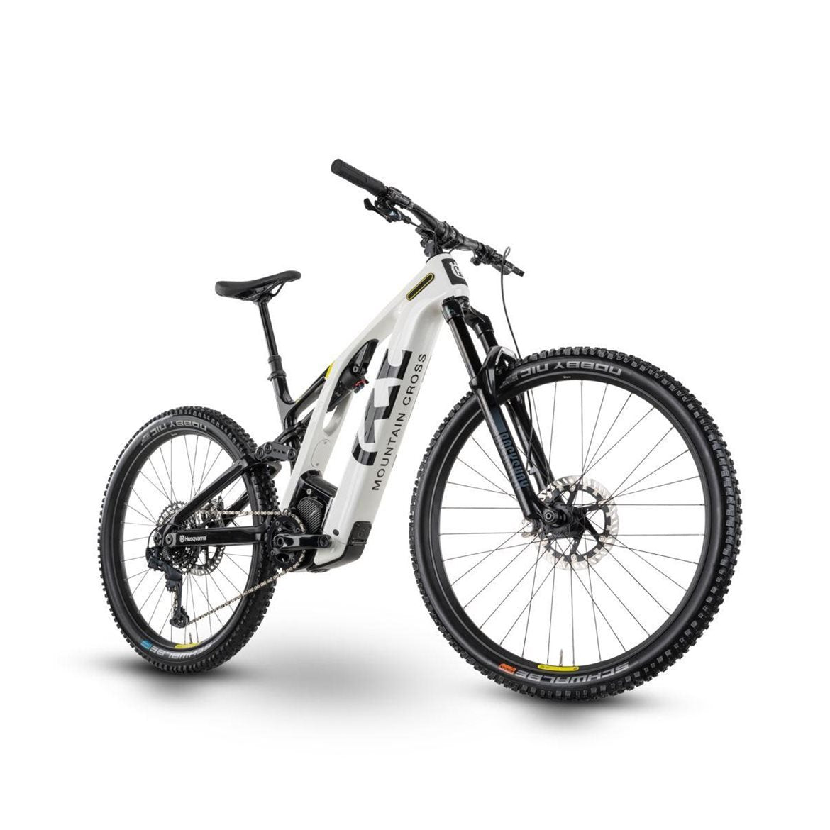 El-MTB Husqvarna Mountain Cross MC4 29"/27.5" EP8 vit/carbon