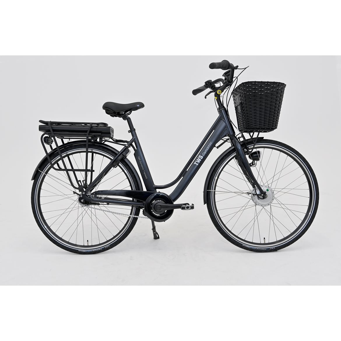Elcykel TWS Dynamic Satinsvart 51cm 2022