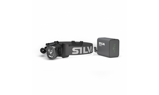Pannlampa Silva Exceed 4XT 2300lm + Hjälm & Styrfäste