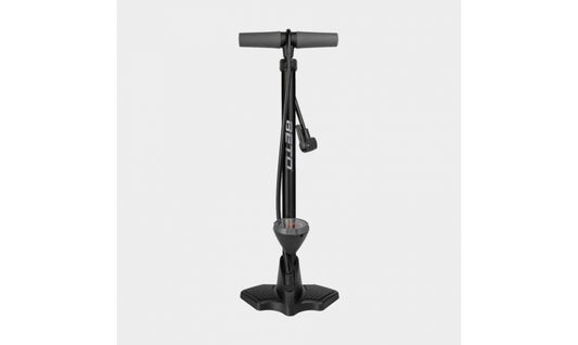 Fotpump BETO Med Analog Tryckmätare (Manometer) svart
