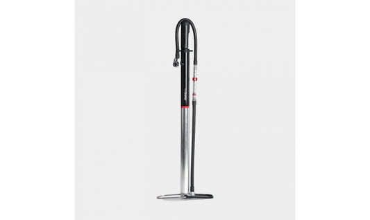 Fotpump Zefal Profil Travel Med Analog Tryckmätare (Manometer) silver