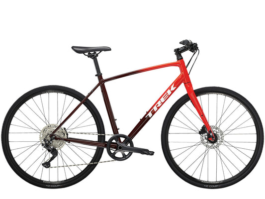 Hybridcykel Trek FX 3 Disc röd