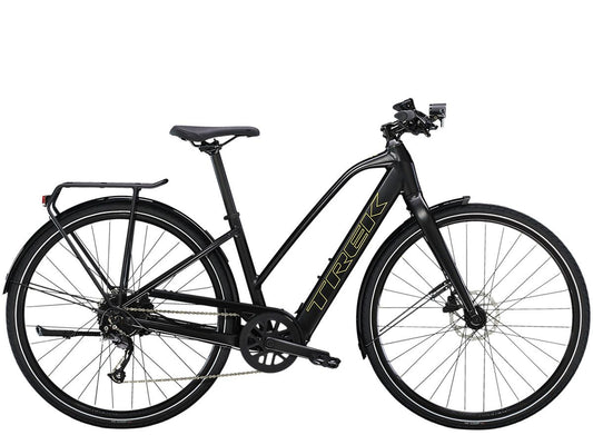 Elcykel Trek FX+ 2 Stagger Satin svart
