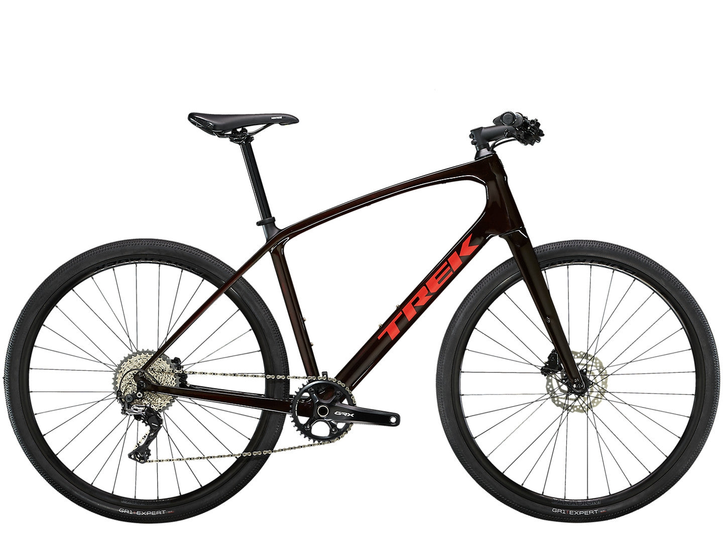 Hybridcykel Trek FX Sport 5 röd/svart