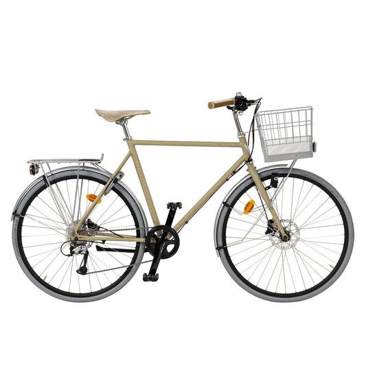 Herrcykel Skeppshult Favorit Sport 9-växlar Eucalyptus Matt
