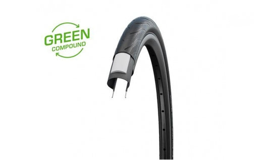 Däck Schwalbe Spicer Plus GREEN PunctureGuard  (40-622) black/black