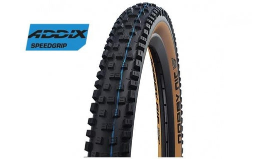 Cykeldäck Schwalbe Nobby Nic Super Ground ADDIX SpeedGrip (62-559)  black/brown