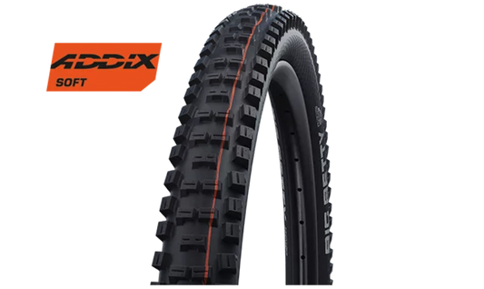 Cykeldäck Schwalbe Big Betty ADDIX Soft Super Ground 24x2.40" (62-507) black/black