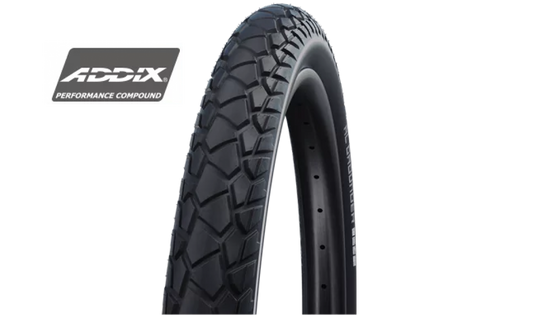 Cykeldäck Schwalbe Al Grounder ADDIX RaceGuard DD 27.5x2.35" (60-584) black/black