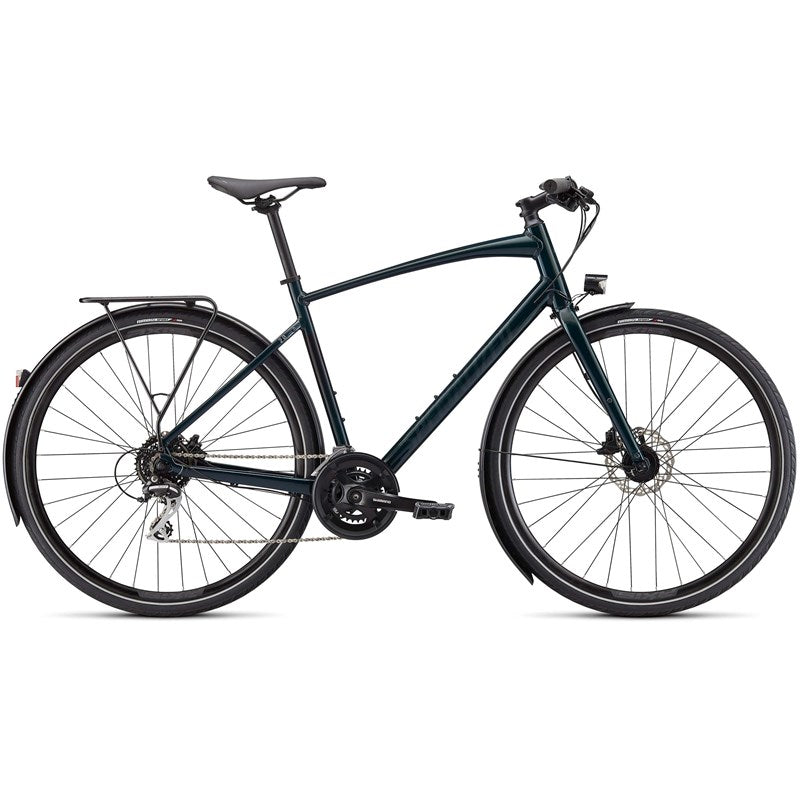 Hybridcykel Specialized Sirrus 2.0 EQ Forest Green/Black Reflective