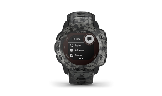 Träningsklocka Garmin Instinct Solar Edition Camo Grafit