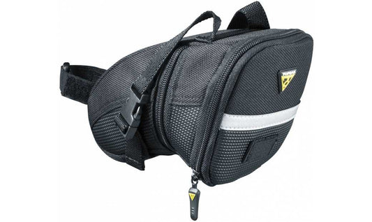 Sadelväska Topeak Aero Wedge Strap medium 0.98-1.31 l svart