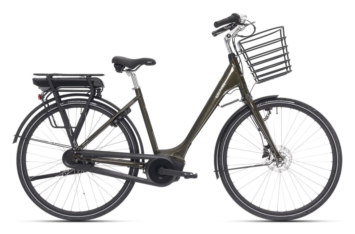 Elcykel Dam Kronan Kvick 7-Växlad Bosch LTD Elegance Green
