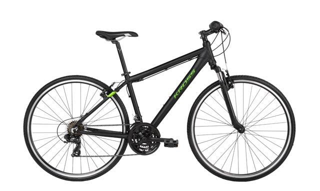 Hybridcykel Kross Evado 2.0 Svart/Grön