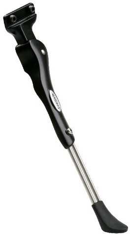 Cykelstöd Atran Velo Stylo HV bakstagsmonterat 22-28" svart/silver