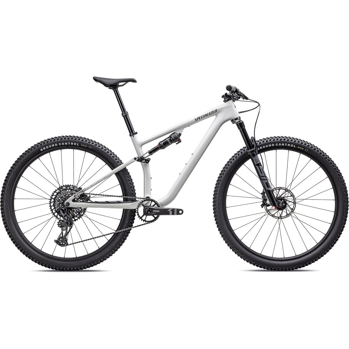 MTB Epic Evo Comp Gloss Dune White/Obsidian/Pearl