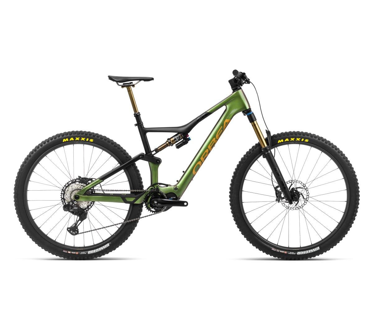 El-MTB Orbea M-Team Grön