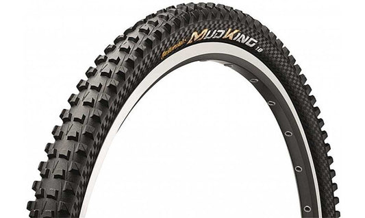 Cykeldäck Continental MudKing ProTection 47-559 (26 x 1.80") vikbart svart