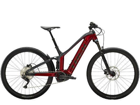El MTB Trek Powerfly FS 4 29" röd