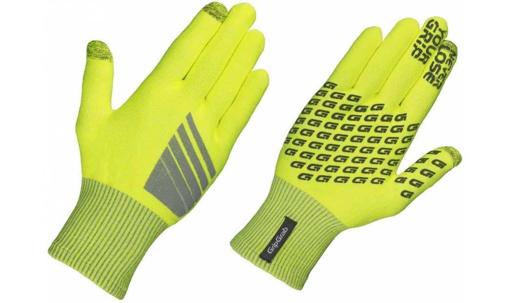Handskar GripGrab Primavera hi-vis Midseason hi-vis gul