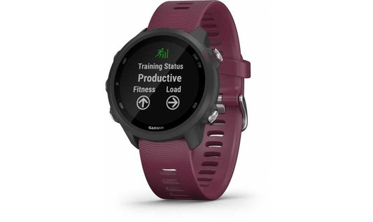 Träningsklocka Garmin Forerunner 245 vinröd