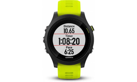 Träningsklocka Garmin Forerunner 935 Triathlon Bundle svart/gul