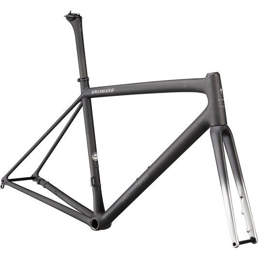 Racercykel Aethos Carbon / Satin Flake Silver