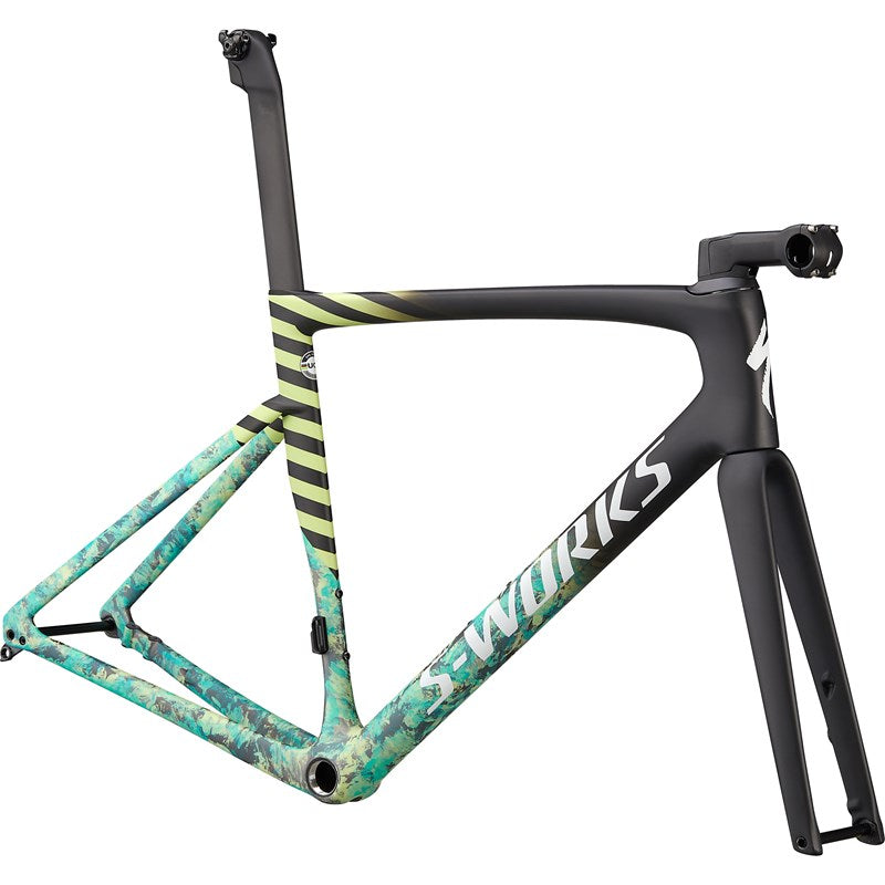 Racercykel Tarmac SL7 S-Works Carbon/Lagoon Blue/Limestone/Gloss Abalo