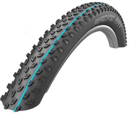 Cykeldäck Schwalbe Racing Ray Snakeskin TL-Easy Addix Speed 57-584 (27.5 x 2.25") vikbart svart