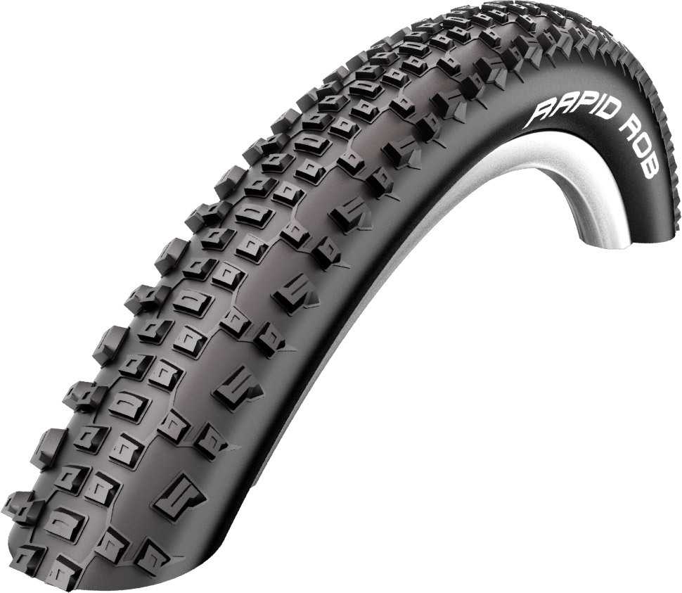 Cykeldäck Schwalbe Rapid Rob K-Guard SBC 54-584 (27.5 x 2.1") svart