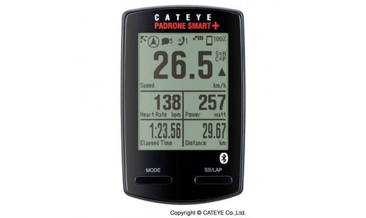 Cykeldator Cateye Padrone Smart+ Speed/Cadence/Heart kit