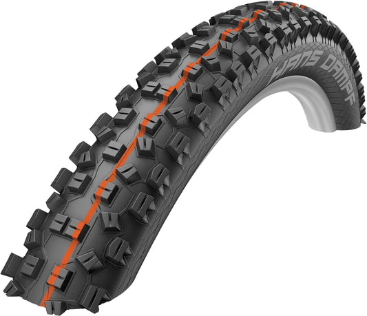 Cykeldäck Schwalbe Hans Dampf Snakeskin TL-Easy Addix Soft 60-584 (27.5 x 2.35") vikbart svart
