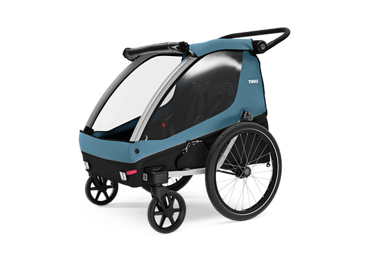 Cykelvagn Thule Courier 2 Aegean Blue