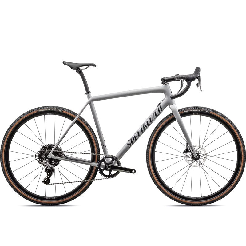 Specialized Gravelbike Crux Comp Gloss Dove Grey/Metallic Navy