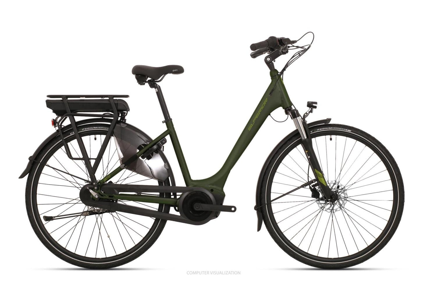 Elcykel Superior SBC 200 Grön