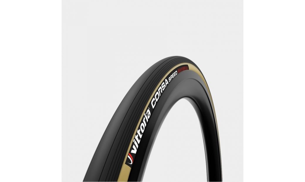 TubCykeldäck Vittoria Corsa Speed G2 Para 23-622 (700 x 23C / 28 x 0.90) vikbart svart
