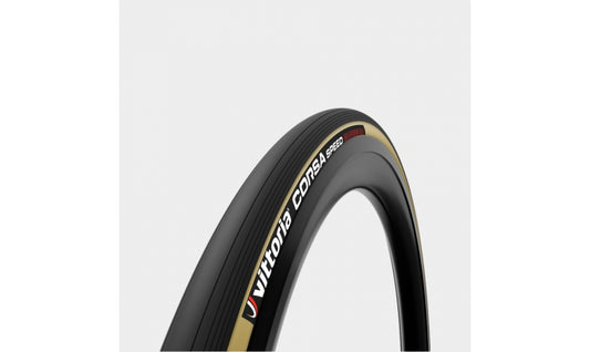 TubCykeldäck Vittoria Corsa Speed G2 Para 23-622 (700 x 23C / 28 x 0.90) vikbart svart