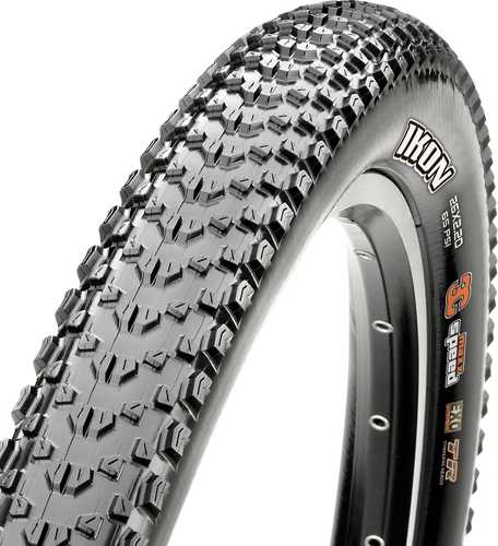 Cykeldäck Maxxis Ikon 2C 60 TPI 57-622 (29 x 2.20") kanttrådsCykeldäck svart